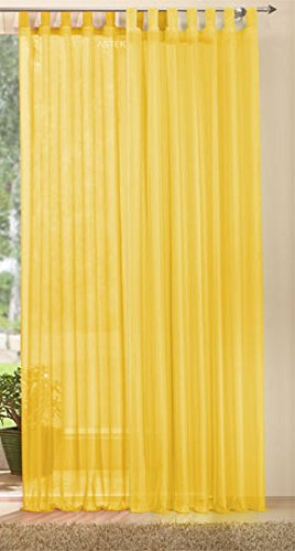 Amazon De Gardine Transparent Set 61175 Gelb 245x140 611752