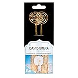 6 Circle Card Holder Picks in Gold 6