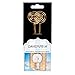 6 Circle Card Holder Picks in Gold 6" Long Wedding Party David Tutera