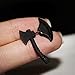 Creazy 1Pair Cool Punk Rock 3D Axe Hatchet Earring Unique Ear Stud Body Piercing