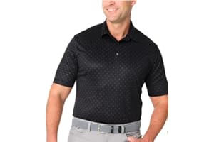 Greg Norman Performance Golf Polo Shirt Soft Touch Relaxed Fit|Play Dry |UPF Protection Men Polo|Golf Shirt