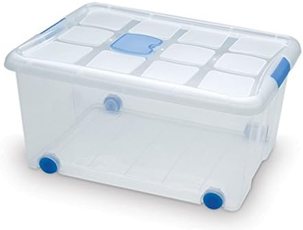 Plastic Forte - Caja de ordenación n 5 57 litros: Amazon.es: Hogar