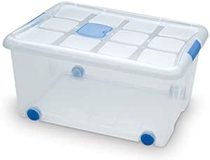Plastic Forte - Caja de ordenación n 5 57 litros: Amazon.es: Hogar