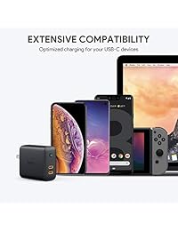 Aukey - Cargador USB C con detección dinámica