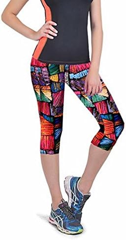 TATGB Sexy Skinny Leggings Print Yoga Leggings Fitness Sports Multicolor Pants