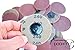25 PC 3 Inch Roloc Discs 240 Grit (Extra Fine) R Type Sanding Abrasives
