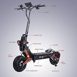D5 Foldable Electric Kick Scooter High Power Dual