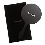 Professional Makeup Handheld Mirror, Black/White