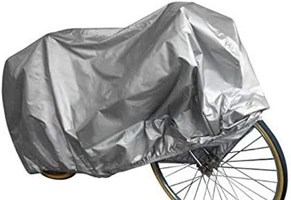 LU2000 Bicycle Cover Outdoor Rain Protector for One Bike, Bicycle Cover Waterproof and Dust-Proof,190T Bike Cover Sunscreen Protection Sleeve