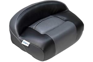 DECKMATE Lean Pro Fishing Seat (Charcoal and Gray)