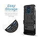Aristo 3 Case, Aristo 2 & Plus, Rebel 4 LTE, Aristo 3 Plus, Tribute Empire & Dynasty, K8S, Zone 4, Fortune 2, K8+, Risio 3, Phoenix 4 Heavy Duty Case w/ Screen Protector & Kickstand & Belt Clip