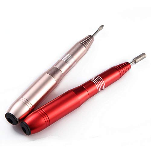 Portable Pen Shape Electric Nail Drill - Light Electrical Professional Nail File Kit For Acrylic, Gel Nails, Manicure Pedicure Polishing Shape Tools Design For Home Salon Use champagne gold