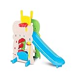 Fisher-Price 5-in-1 Activity Game Sports including basketball, football, t-ball, soccer, and golf