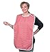 DMI Adult Bibs for Men and Women, Washable Adult Bibs for Eating, Adult Bibs for Elderly, Waterproof Adult Bib, Bibs for Adults, Adult Clothing Protector, Rose Print