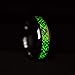 King Will Aurora 8mm Gold Celtic Dragon Luminou Glow Tungsten Carbide Wedding Ring for Men Women