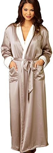 100% Silk, Spa Robe for Women, Il Cieli or Heavenly Collection