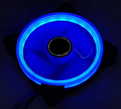 EZDIY-FAB-Ventilador-de-Anillo-LED-de-120mmVentilador-de-Caja-LEDRefrigerador-de-CPU-y-RadiadoresAzul-3-Pin-3-Pack