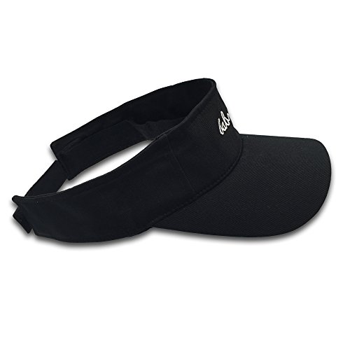 Jinniee Sun Visors Hats Classic Unisex 100% Cotton by Cool Sporting Visior With Small Embroidery - Best Visior For Running, Workouts and Outdoor Activities (Baby Girl Hat)
