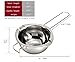 18/8 Stainless Steel Universal Double Boiler | Melting Pot | Smart Baking Tool (Set of 1) (2, 18/8) (Set of 2)