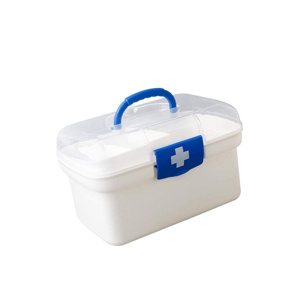 Amazeus Factory Direct Storage Boxes Bins First Aid Boxes Household Plastics Storage Boxes Medicine Cabinet Blue Amazon In Home Kitchen