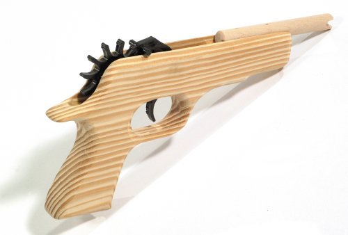 Colt 45 Magnum 12-shot Rubber Band Gun - Most Amazing & Safe FUN Ever!
