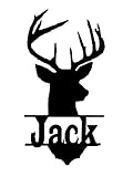 Deer Hunting Custom Add Your Name For Yeti Rambler Tumbler Ozark Vinyl Decal Sticker