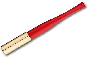 Denicotea Lady Ejector Series Cigarette Holder with Filter Slot - Red - Add Style & Sophistication - Avoid Stained Fingers & Lips - German Engineering - (Filters Not Included) - 20204