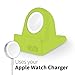 Orzly Compact Stand for Apple Watch Charger, Night Stand Mode Compatible, Integrated Cable Management Slot (Compatible with Apple Watch Series 4 Series 3 Series 2 Series 1 38mm 42mm 40mm 44mm) Green