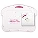 Magnetic Drawing Board for Kids - 4 Color Zone Erasable Magna Doodle Pad for Educational Sketching with Lights and Sounds - Great Gift for Boys and Girls 3+ - Pink and White