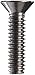Stainless Steel Machine Screw, Plain Finish, Flat Head, Phillips Drive, 1/8
