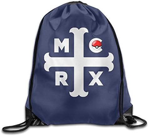 JJVAT MCRX Rock Band Logo Drawstring Backpack