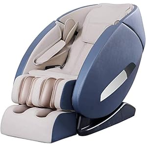 SISHUINIANHUA Massage Chair 3D Home Multifunction Body Kneading Smart SL Deluxe Space Capsule- Zero Gravity – Heat Massage in The Back