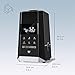 TaoTronics 6L Warm & Cool Mist Humidifiers, Ultrasonic Humidifier for Bedroom Large Room, External Humidity Sensor, Touch Control Panel-6L/1.6 Gallon, US 110V, Black