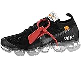 NIKE Mens The 10:Air Vapormax FK Black/Clear-Total Orange Woven