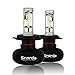 Snorda H4 LED Headlight Bulbs Conversion Kit, 6500K 8000LM 50W All-in-One LED Headlights with Top CSP Chips- (H4/9003/HB2 Hi/Lo) - 3 Year Warranty