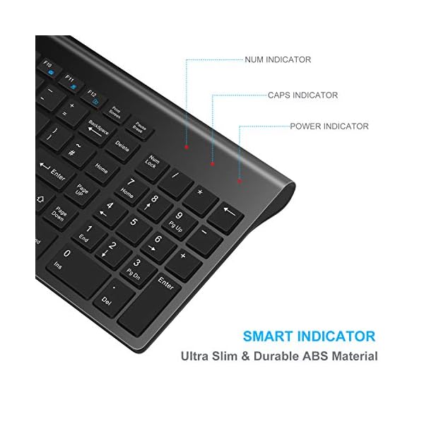 Slim-Wireless-Keyboard-and-Mouse-Set-24G-Cordless-QWERTY-UK-Layout-USB-Keyboard-and-Silent-Mouse-Combo-with-Numeric-Keypad-Ultra-Thin-and-Super-Energy-Saving-for-Windows-PCLaptopSurfaceApple-Mac Slim Wireless Keyboard and Mouse Set, 2.4G Cordless QWERTY UK Layout USB Keyboard and Silent Mouse Combo with Numeric…