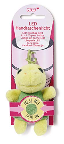 NICI 44787 LED-Plüsch-Handtaschenlicht Schildkröte Slippy 9cm, grün – Bild 2