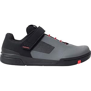 Crankbrothers Unisex Fahrradschuhe Stamp Speedlace, Grau Rot Schwarz, 40, STS0