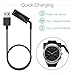 TUSITA Charger Compatible with LG G Watch Urbane 2nd Second Edition W200 - USB Charging Cable 100cm - Sports Smartwatch Accessories