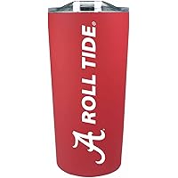 Campus Colors Stainless Steel, Double Walled, Vacuum Insulated, Reusable Tumbler with Slider-Top Lid for Travel, Sports, and