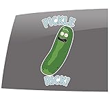 Pickle Rick - Color - Rick and Morty Inspired - Entertainment - 5 Year - Outdoor Vinyl Sticker - Decal