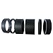 DEERU Bike Carbon Fiber Headset Spacer Stem Spacer 6 Pcs Set 1 1/8″ 3/5/8/10/15/20 mm for MTB Road Bike Santa Cruz HARO Mongoose GT Giant Trek Cannondale Scott Yeti Schwinn Bikes (Matte)thumb 1