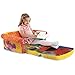 Marshmallow Furniture 2-in-1 Flip Open Couch Bed Sleeper Sofa Kid's Furniture for Ages 18 Months and Up, Elmo