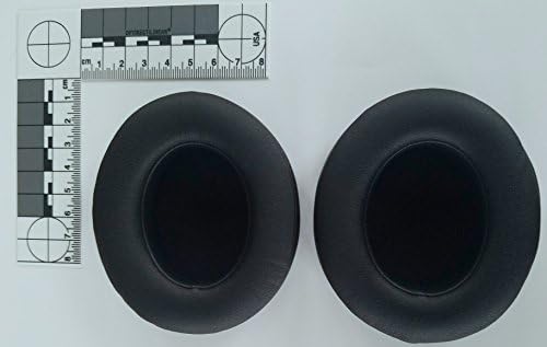 Compete Audio MB22 Black Replacement Ear Pads for Monster Beats Studio 2.0 Headphones Wired and Wireless