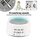 Skatolly Sleep Sound Machine, Mini Portable White Noise Machine with 26 Soothing Sound and Sleep Timers Suitable for Kids and Adults
