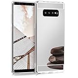 Fusicase for Galaxy S10 Plus Makeup Mirror Case for Girls Women for Samsung Galaxy S10 Plus Clear Case TPU Luxury Fashion Case for Galaxy S10 Plus Silver