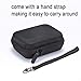 Hard Case for Samsung T5/T3/T1 Portable 250GB 500GB 1TB 2TB SSD USB 3.0 External Solid State Drives, Carrying Storage Bag - Black