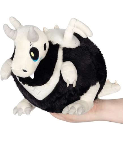 Peluche Mini Dragón Prismático Squishable - Suave, Abrazable, 8x12x9 Pulgadas, Perfecto Para Coleccionistas