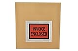 Invoice Enclosed Packing List Envelopes Full Face