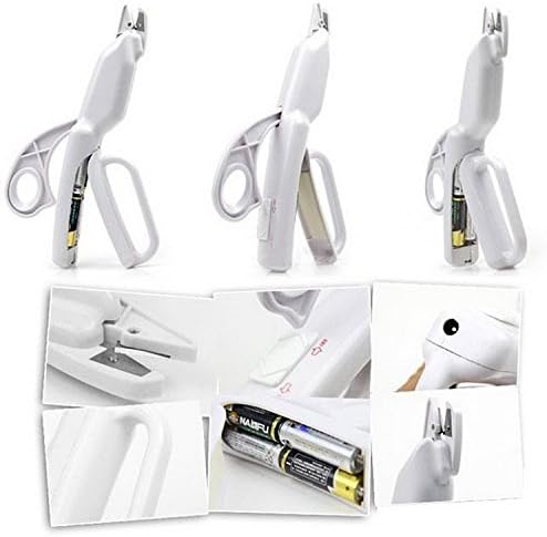 MASUNN Multipurpose Electric Automatic Scissors Shears Safety Battery ...